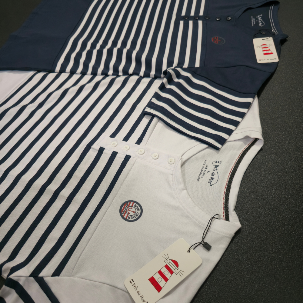 T SHIRT MARIN BRIN DE MER