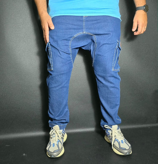 pantalon jeans jogger سروال قعدة